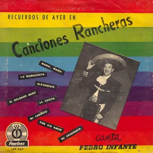 Pochette de Recuerdos de ayer en canciones rancheras de Pedro Infante