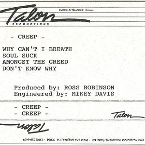 Pochette de Creep de Korn