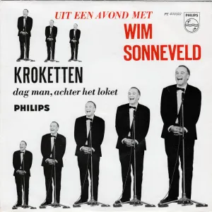 Pochette de Kroketten / Dag man, achter het loket de Wim Sonneveld