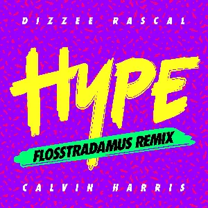 Pochette de Hype (Flosstradamus remix) de Dizzee Rascal - Calvin Harris