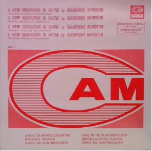 Pochette de A New Sensation In Sound (Thematics, Rhythms and Abstractionisms Vol. 7) de Giampiero Boneschi