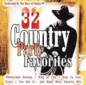 Pochette de 32 Country Party Favorites de Studio 99