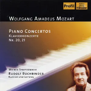 Pochette Piano Concertos no. 20, 21