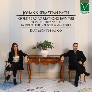 Pochette Goldberg Variations, BWV 988 (version for 2 pianos)