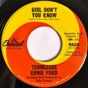 Pochette de Girl Don’t You Know de Tennessee Ernie Ford