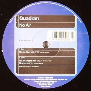 Pochette de No Air de Quadran