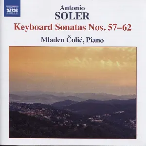 Pochette de Keyboard Sonatas nos. 57-62 de Padre Antonio Soler