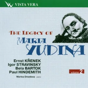 Pochette The Legacy of Maria Yudina, Volume 2
