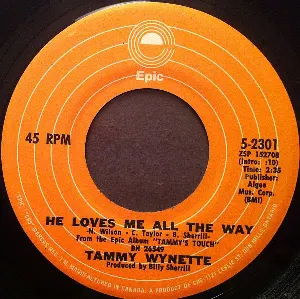 Pochette Stand by Your Man / He Loves Me All the Way