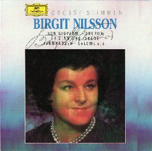 Pochette de Don Giovanni · Oberon · Tristan und Isolde · Tannhäuser · Salome u. a. de Birgit Nilsson