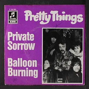 Pochette Private Sorrow / Balloon Burning
