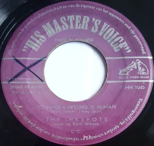 Pochette de To Make a Mistake Is Human / Java Jive de The Ink Spots