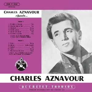 Pochette Charles Aznavour chante Charles Aznavour