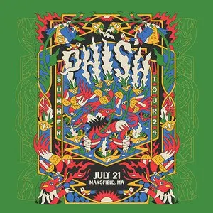 Pochette de 2024-07-21: Xfinity Center, Mansfield, MA, USA de Phish