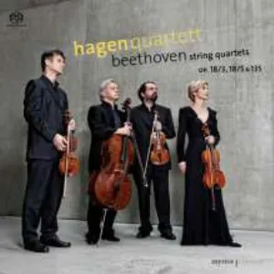 Pochette String Quartets Op. 18/3, 18/5 & 135