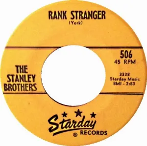 Pochette de Rank Stranger / The Master's Bouquet (Gathering Flowers) de The Stanley Brothers