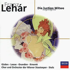 Pochette de Die lustige Witwe: Highlights de Hilde Güden - Orchester der Wiener Staatsoper - Franz Lehár - Chor der Wiener Staatsoper - Robert Stolz