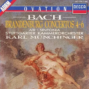 Pochette Brandenburg Concertos 4‐6 / Air / Sinfonia