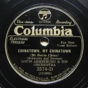 Pochette de Chinatown, My Chinatown / Star Dust de Louis Armstrong & His Orchestra
