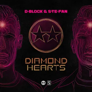 Pochette de Diamond Hearts de D‐Block & S‐te‐Fan