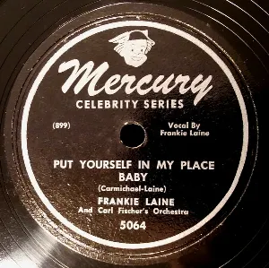 Pochette de Put Yourself in My Place Baby / Two Loves Have I de Carl Fischer's Orchestra - Frankie Laine