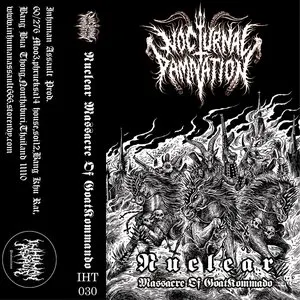 Pochette de Nuclear Massacre of GoatKommando de Nocturnal Damnation