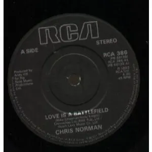Pochette de Love Is a Battlefield de Chris Norman