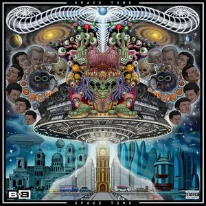 Pochette de Space Time de B.o.B