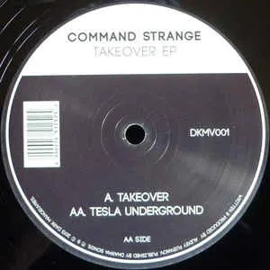 Pochette de Takeover EP de Command Strange