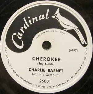 Pochette de Cherokee / The New Redskin Rhumba de Charlie Barnet and His Orchestra