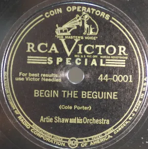 Pochette de Begin the Beguine / Begin the Beguine de Artie Shaw and His Orchestra
