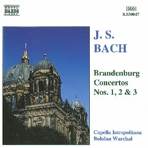 Pochette Brandenburg Concertos Nos. 1, 2, & 3