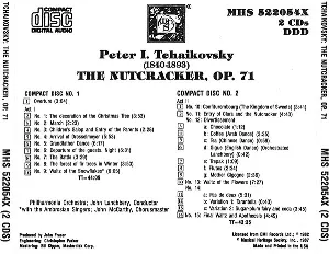 Pochette The Nutcracker, Op. 71