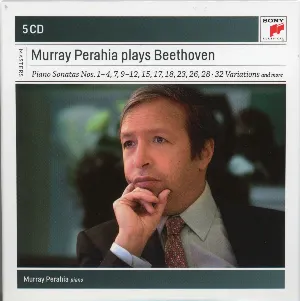 Pochette Murray Perahia plays Beethoven