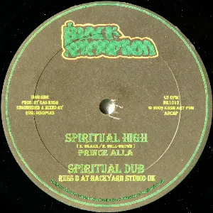 Pochette de Spiritual High de Prince Alla