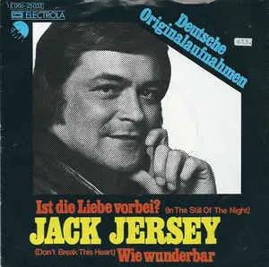 Pochette de Ist die Liebe vorbei? / Wie wunderbar de Jack Jersey