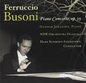 Pochette de Piano Concerto, op. 39 de Hans Schmidt‐Isserstedt - NDR Elbphilharmonie Orchester - Ferruccio Busoni