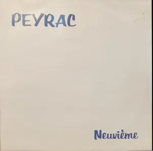 Pochette de Neuvième de Nicolas Peyrac