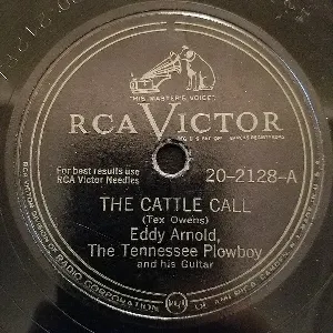 Pochette de The Cattle Call / I Walk Alone de Eddy Arnold