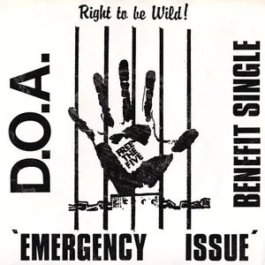 Pochette de Right To Be Wild de D.O.A.
