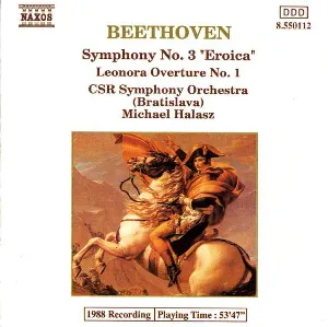 Pochette Symphony no. 3 “Eroica” / Leonora Overture no. 1
