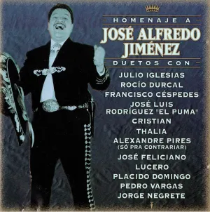 Pochette de Homenaje a Jośe Alfredo Jiménez Duetos Con de José Alfredo Jiménez