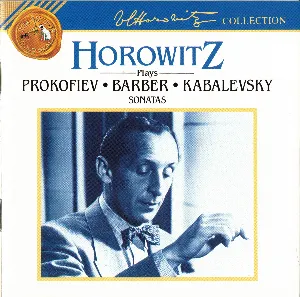 Pochette Horowitz plays Prokofiev / Barber / Kabalevsky: Sonatas