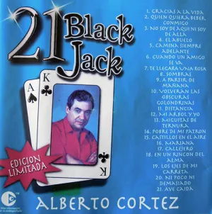 Pochette de 21 Black Jack de Alberto Cortez