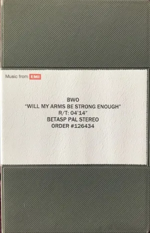 Pochette de Will My Arms Be Strong Enough de BWO
