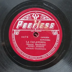 Pochette de La calandria / Tres días de Pedro Infante