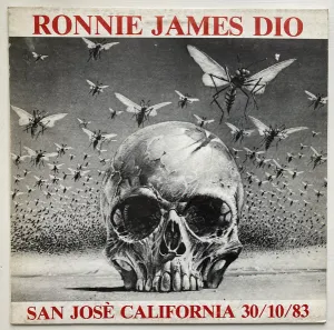 Pochette de San Josè California 30/10/83 de Ronnie James Dio