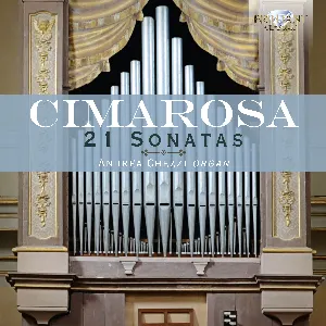Pochette de 21 Sonatas de Domenico Cimarosa