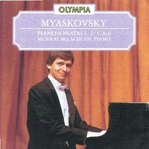 Pochette de Piano Sonatas 1, 2, 3, & 6 de Nicolai Myaskovsky