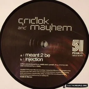 Pochette de Meant 2 Be / Injection de Mayhem